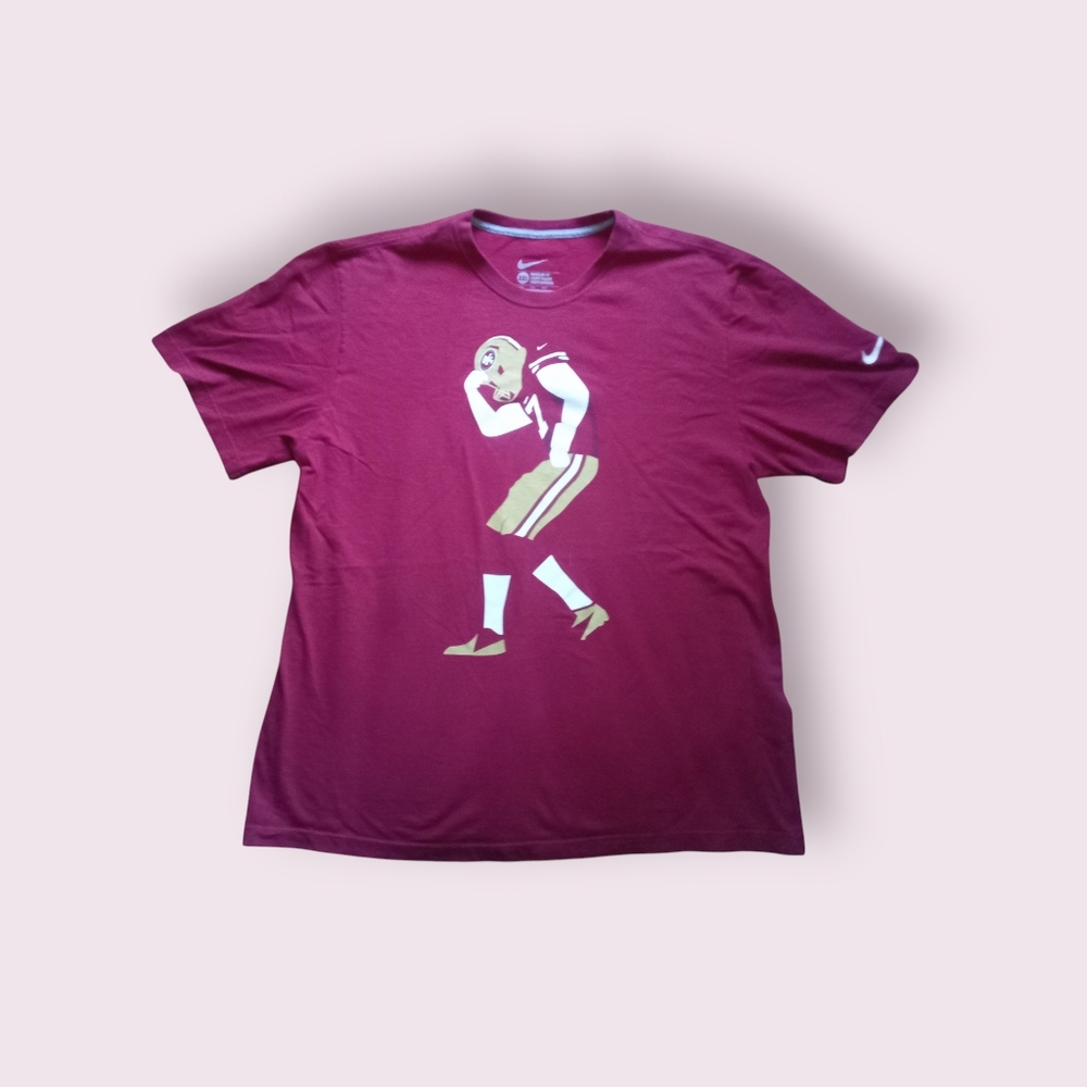 Nike San Francisco 49ers Colin Kaepernick Red Tee